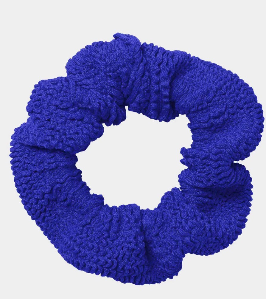 Royal Blue Scrunchie