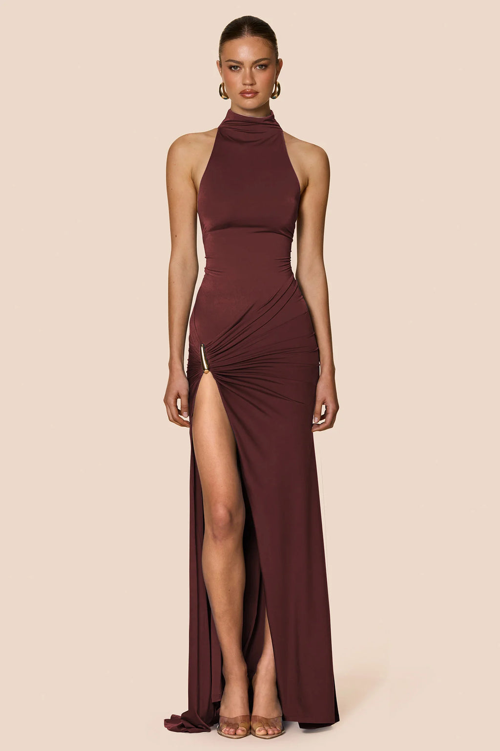 Helena Gown Plum