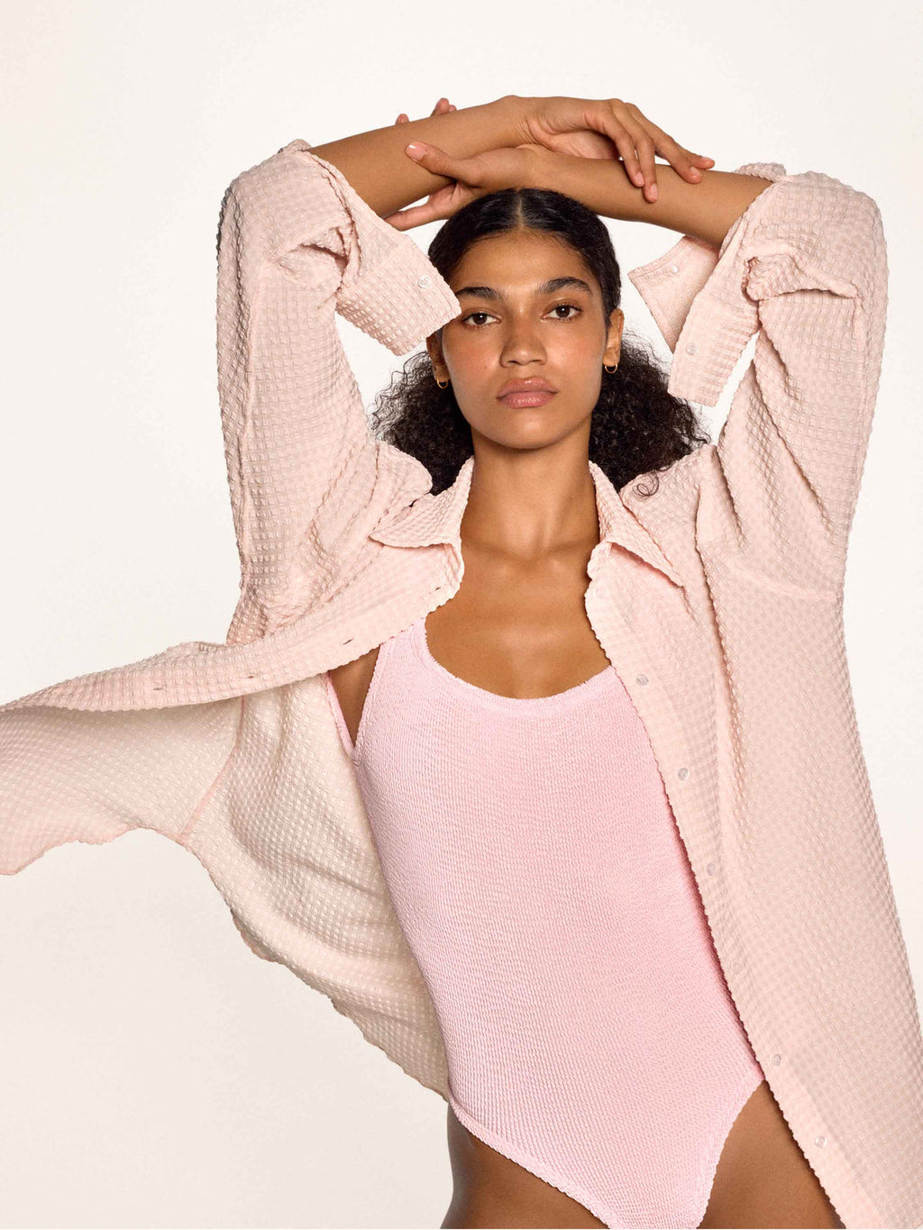 Square Neck Ballet Pink