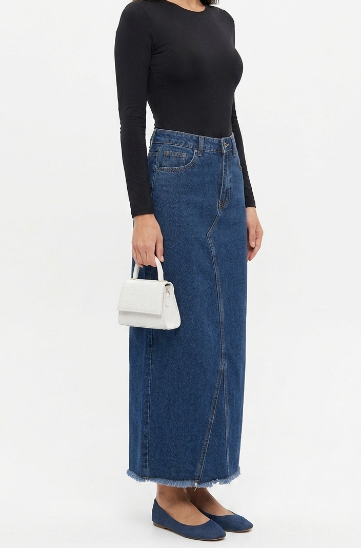 Denim skirt