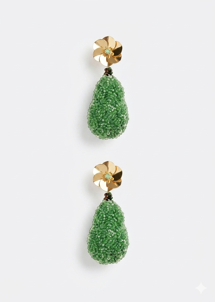 Pear Earrings