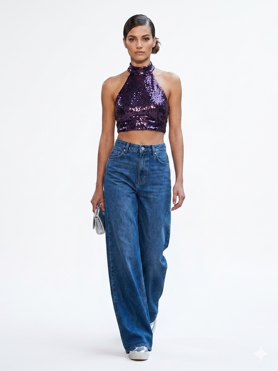 Violet Crop