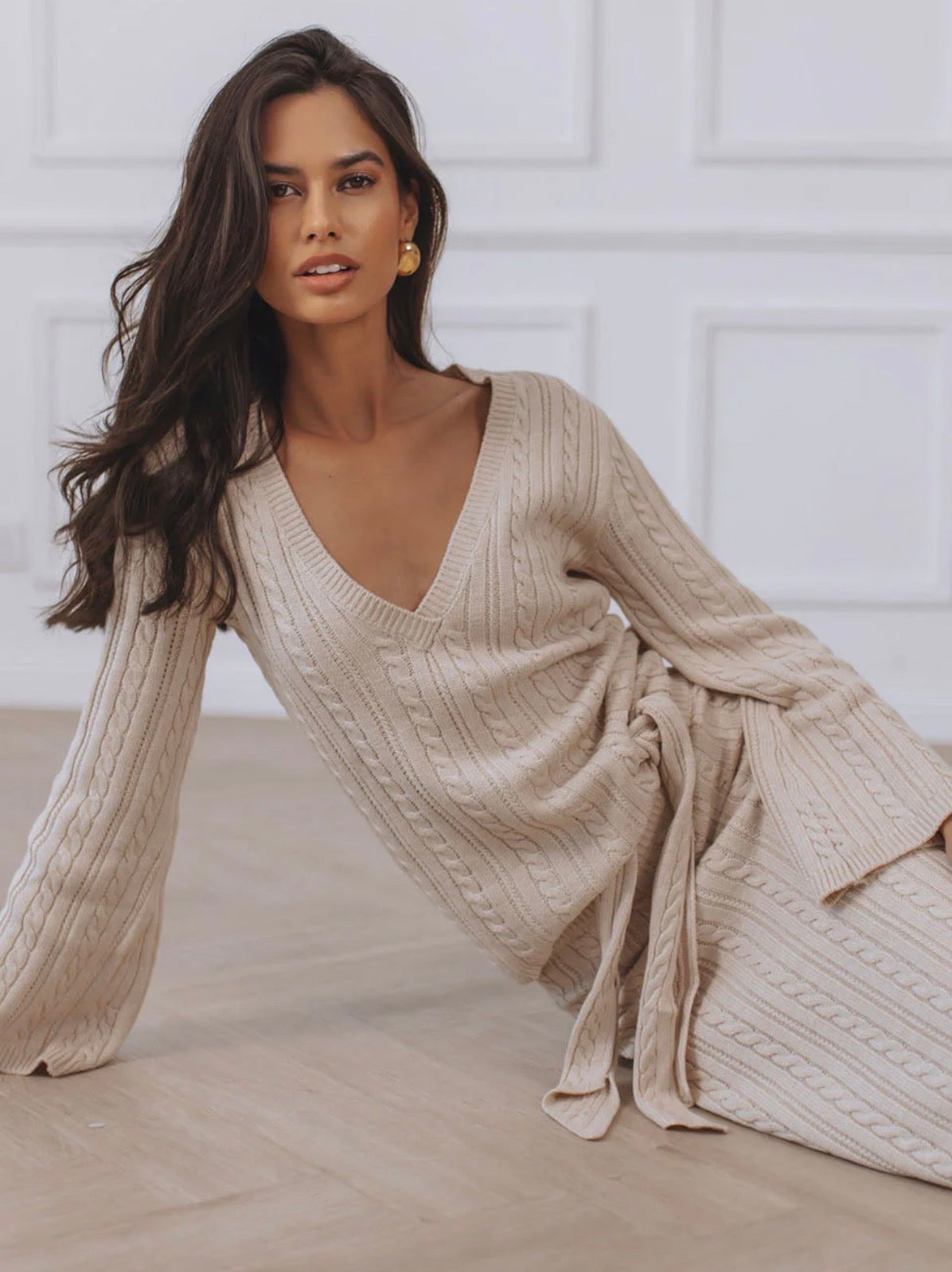 Ophelia Sleeved Knit Top