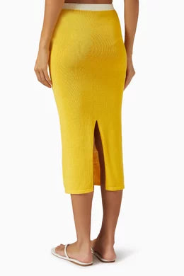 Noelle Skirt Yellow
