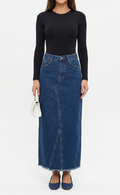 Denim skirt