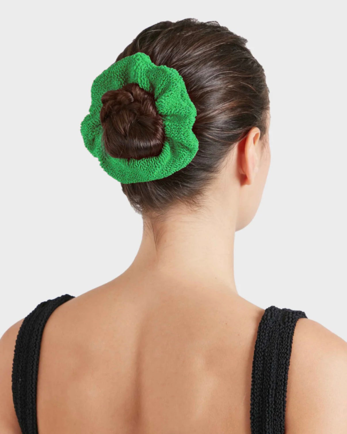 Scrunchie Emerald Crinkle