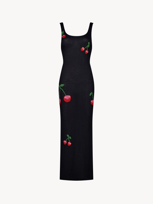 Cerise Tank Knit Dress