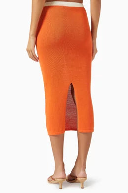 Noelle Skirt Orange
