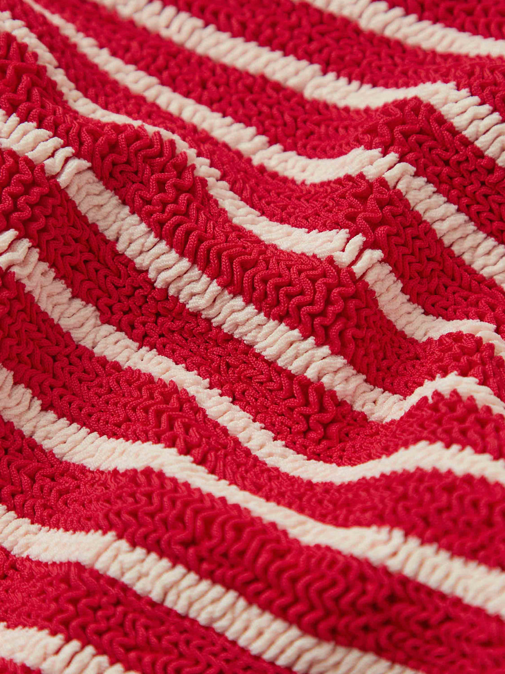 Red/White scrunchie