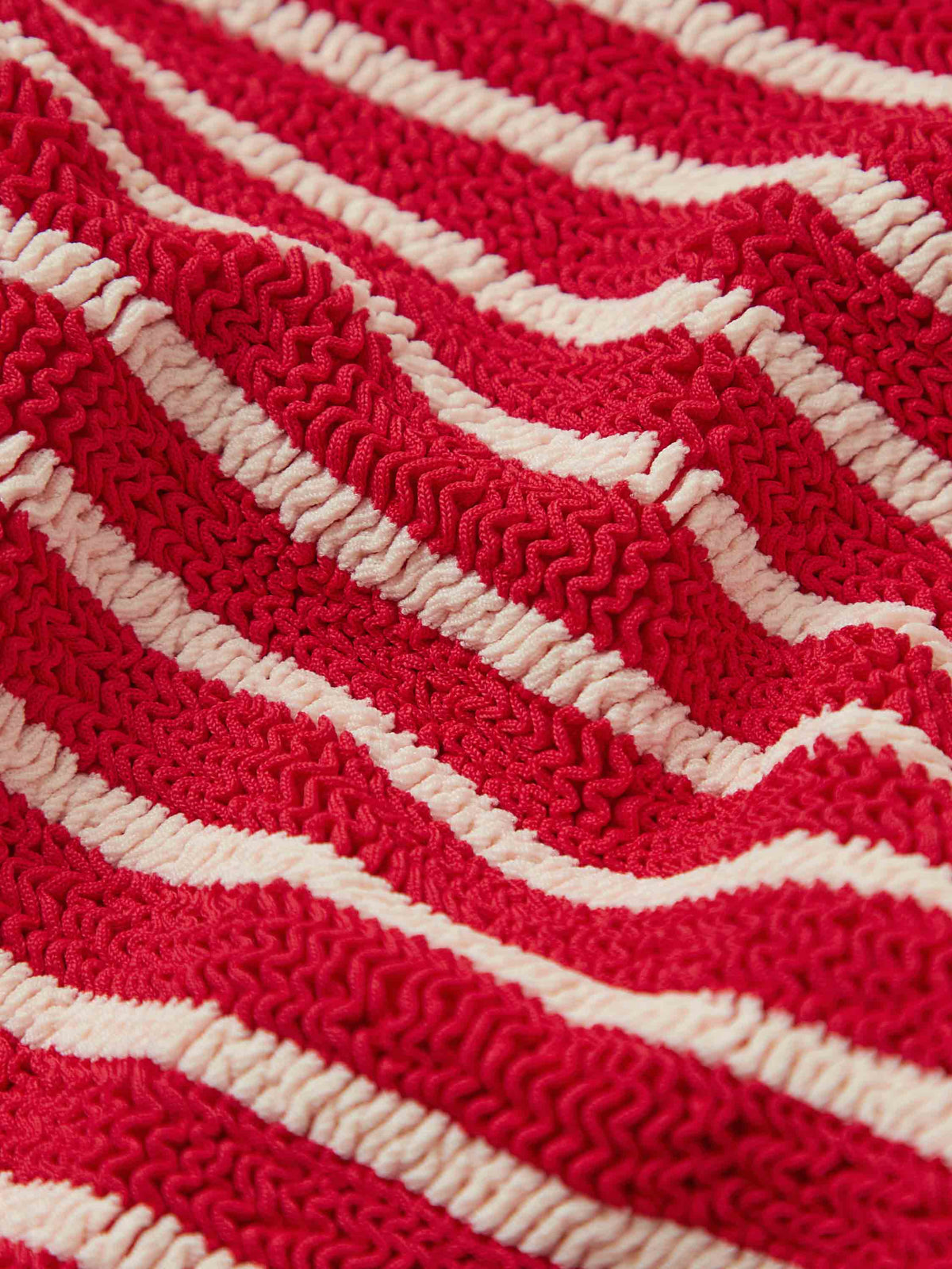 Red/White scrunchie