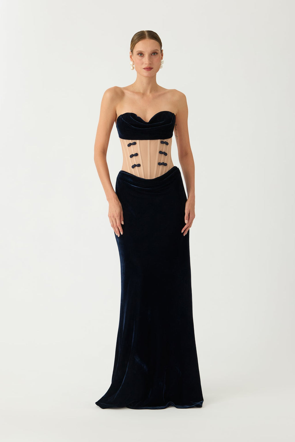 Manon velvet gown
