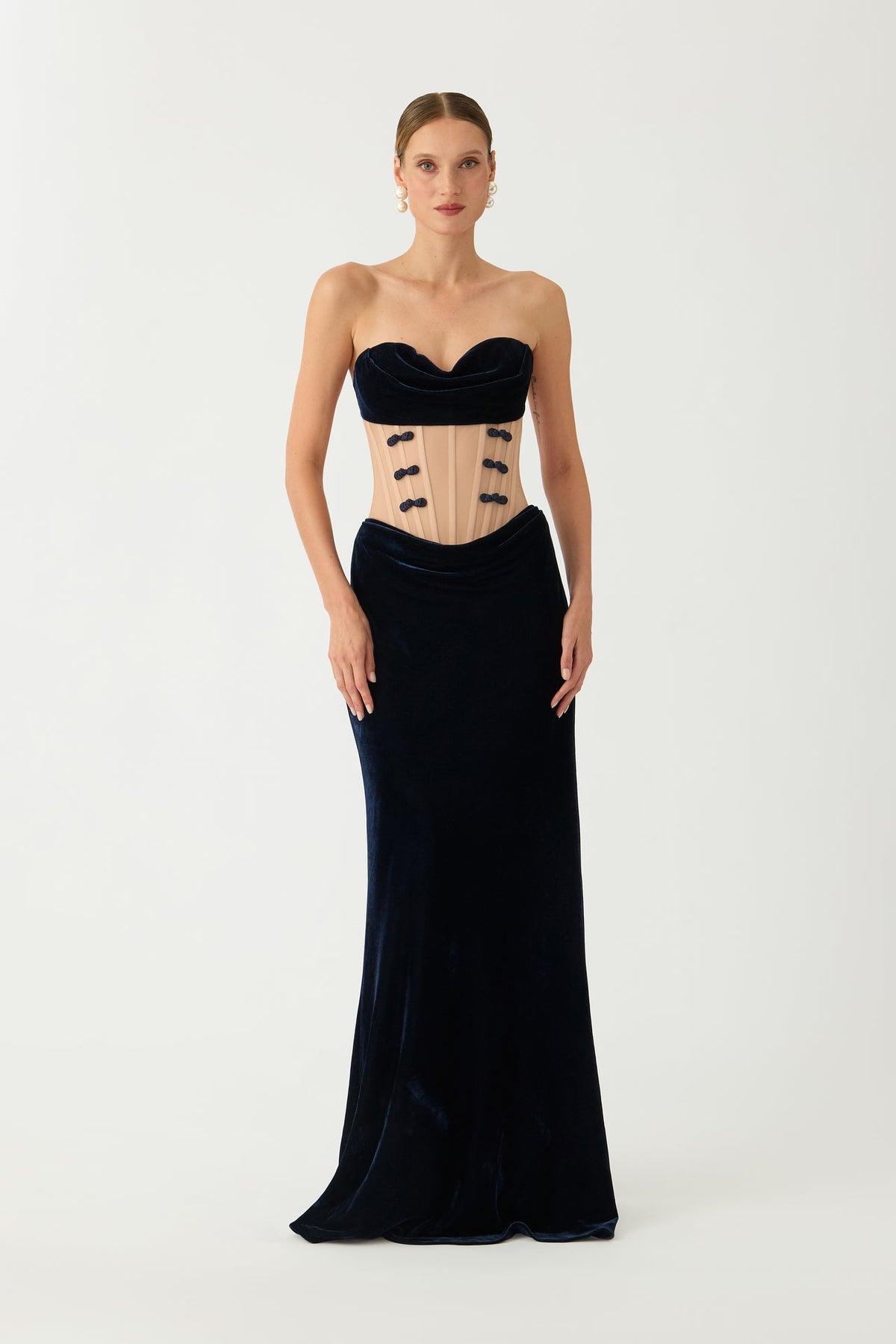 Manon velvet gown