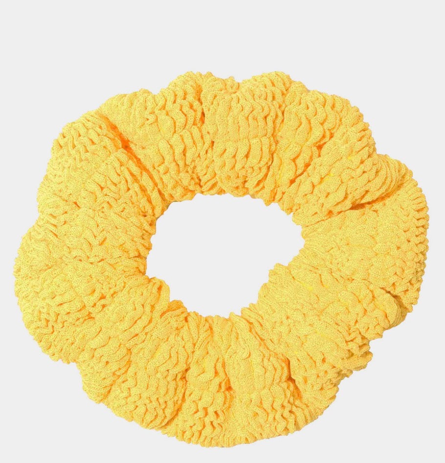Sunflower Scrunchie