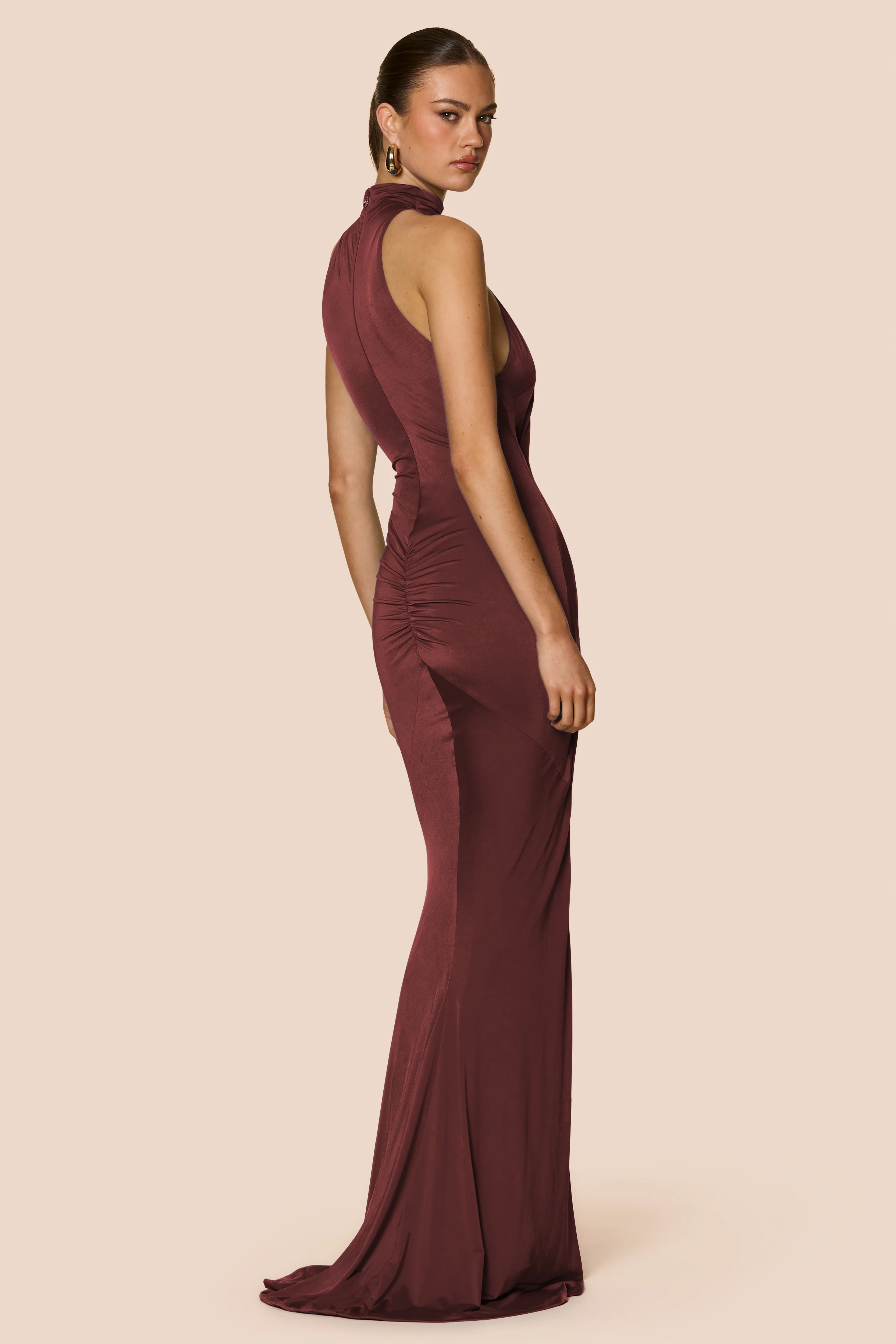 Helena Gown Plum