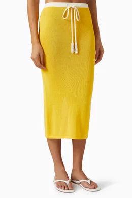 Noelle Skirt Yellow