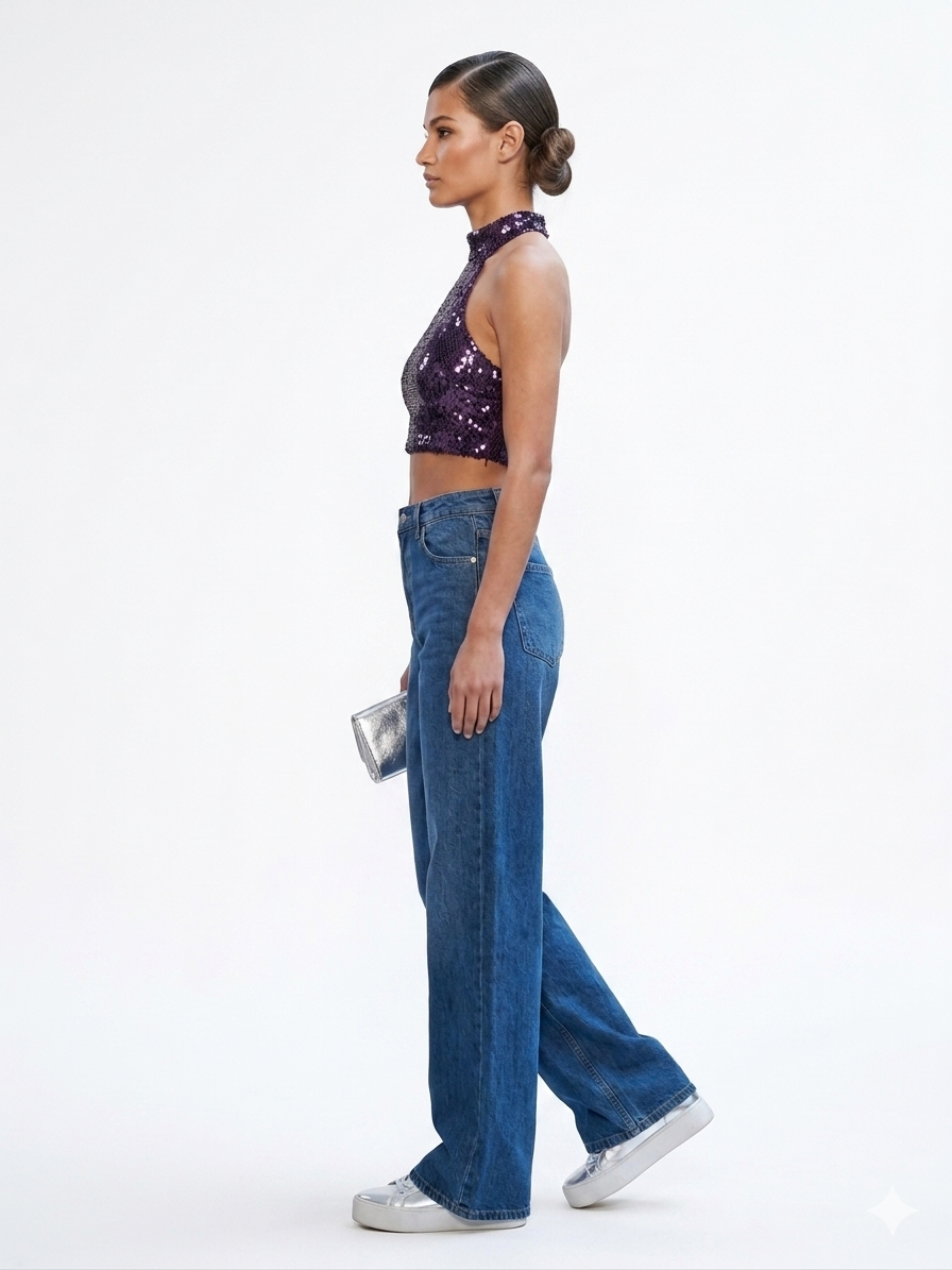 Violet Crop