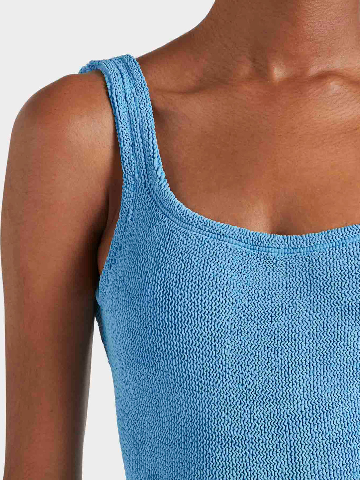 Square Neck Sky Blue