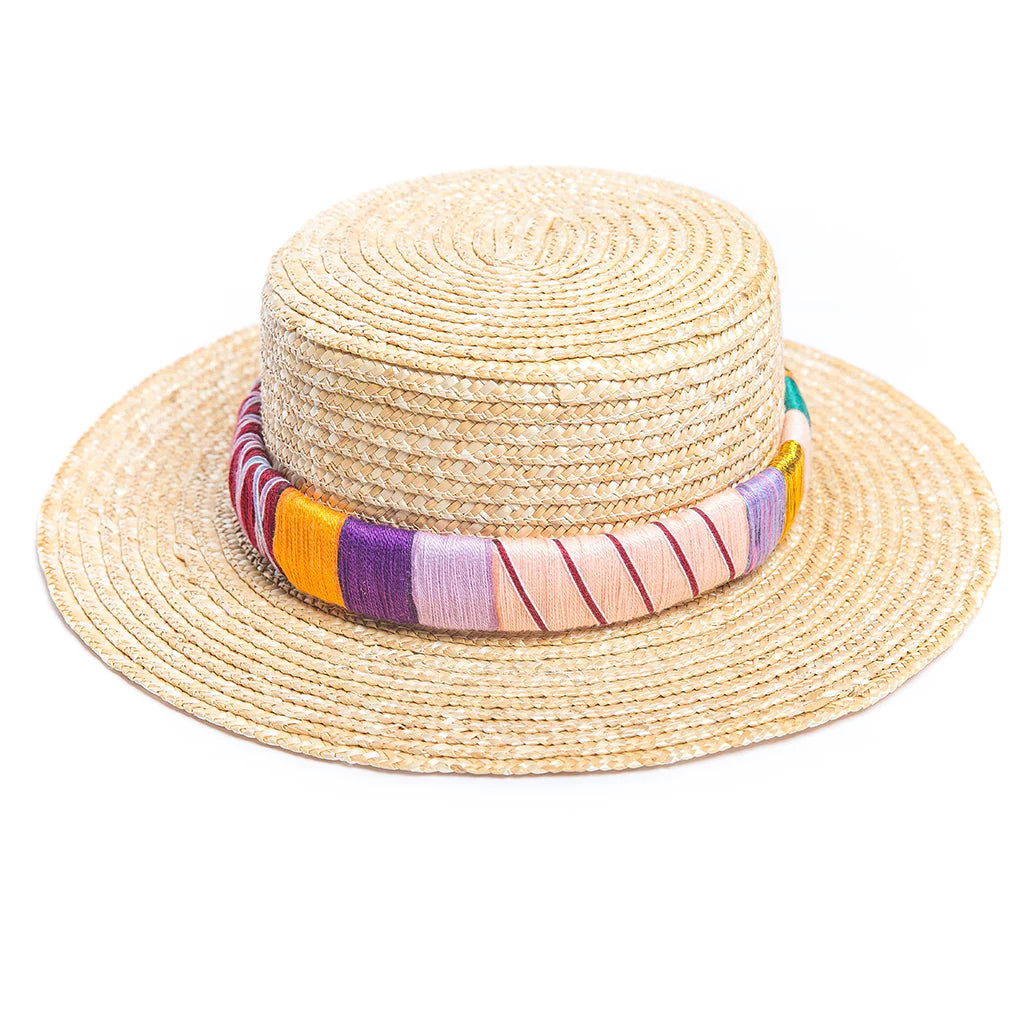 Royal straw hat
