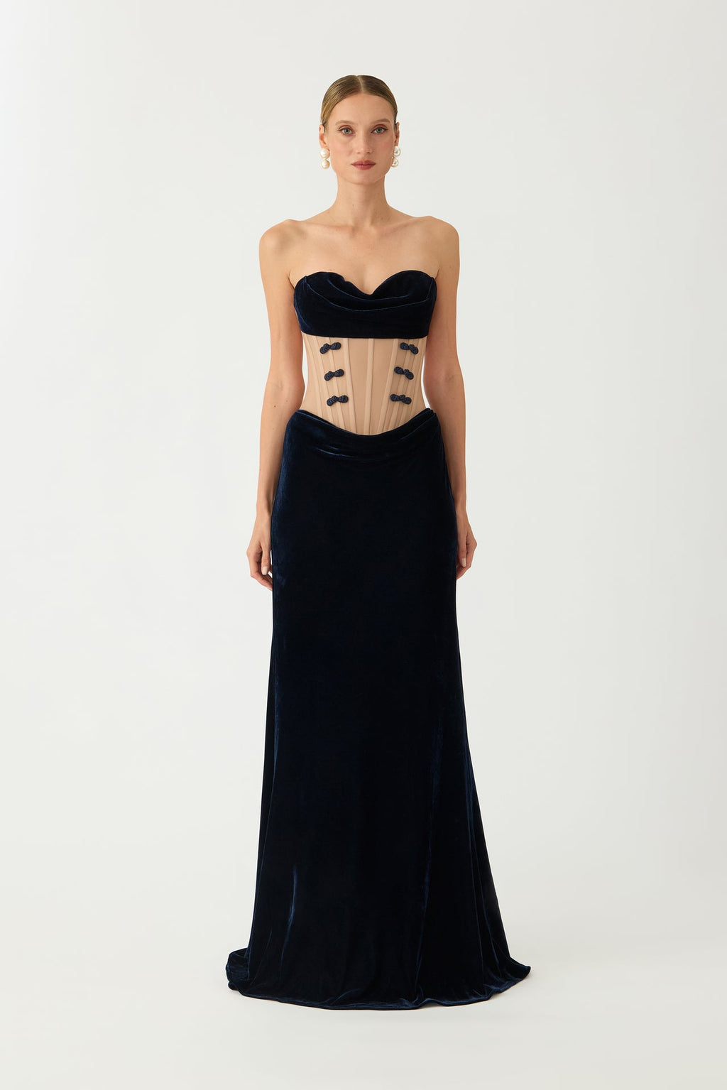Manon velvet gown