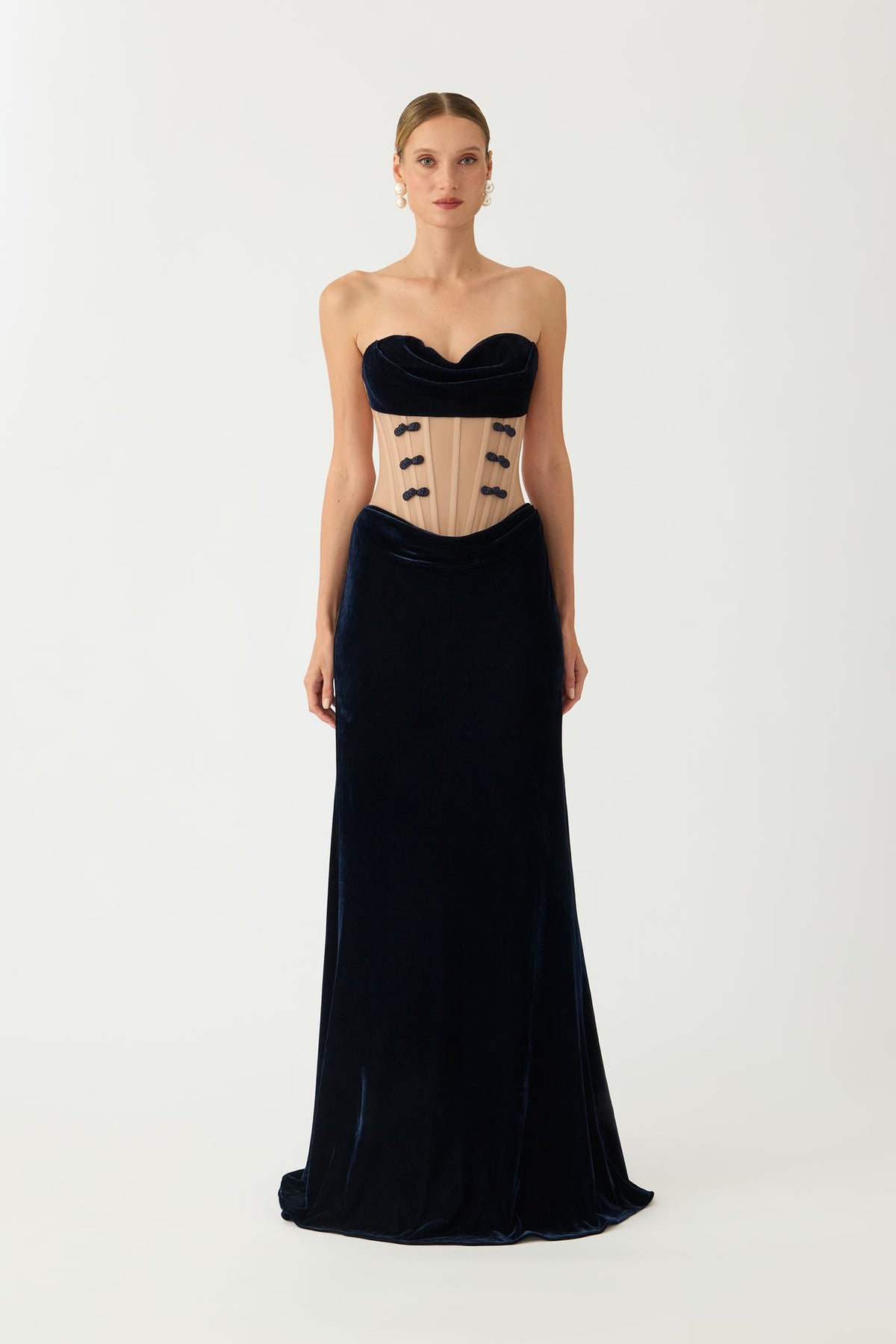 Manon velvet gown
