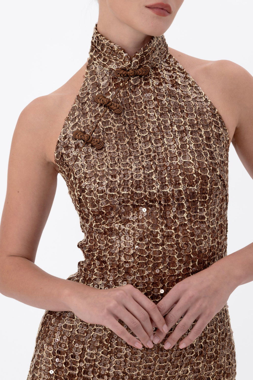 Jacqui Sequin Mini Dress