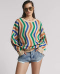 Acid Trip Knitted Wool Sweater