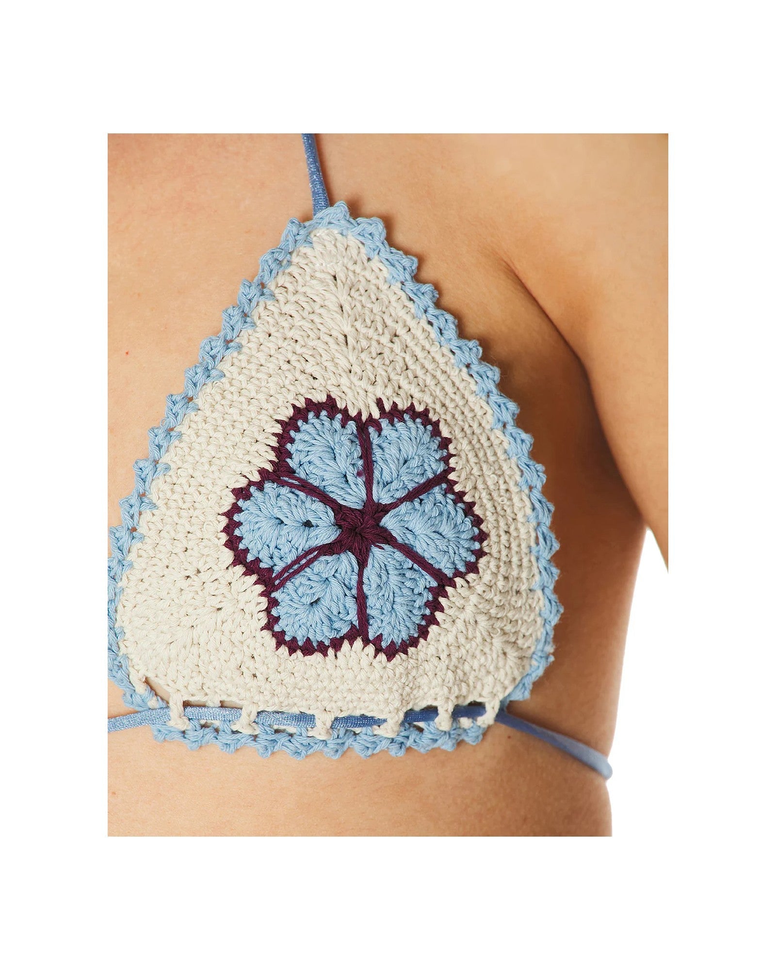 Ava Hibiscus Crochet Bikini