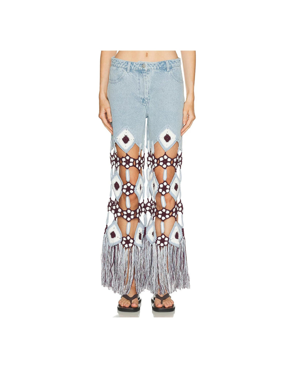 Belma Crochet Jeans