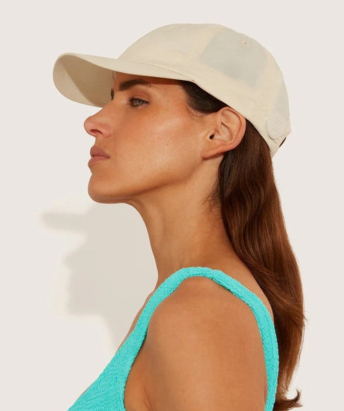 Cap Upf Off White
