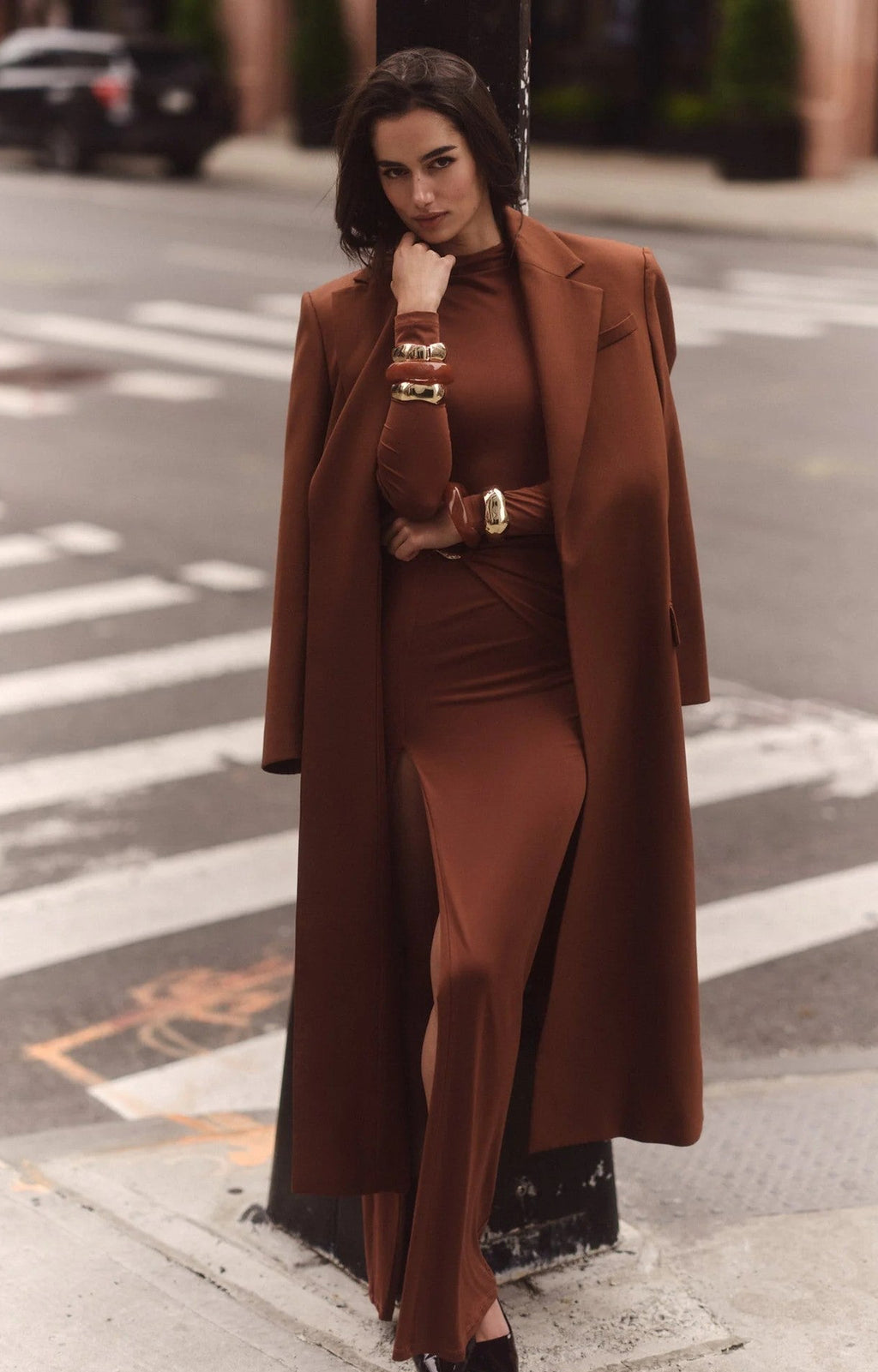 Kaia Ls Maxi Dress