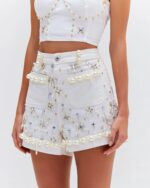 HAND-BEADED DENIM SET - Image 4