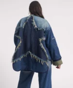 STAR DENIM WADDED JACKET-DARK MEMPHIS BLUE - Image 4