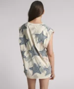DENIM STAR TIE DYE OVERSIZED TANK TOP - Image 4