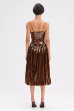 SEQUIN MIDI DRESS - Image 3