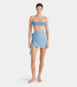 SHORT SARONG CORNFLOWER