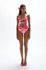 DIAMOND BUTTERFLY WILDFLOWER SWIMSUIT - Image 2
