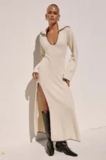 IVANA SLEEVED KNIT MAXI - Image 3