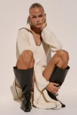 IVANA SLEEVED KNIT MAXI - Image 2