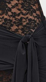 MIDNIGHT MINI DRESS ONXY - Image 5